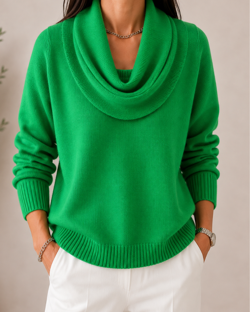 CAMILA | Soft Cowl Neck Jumper