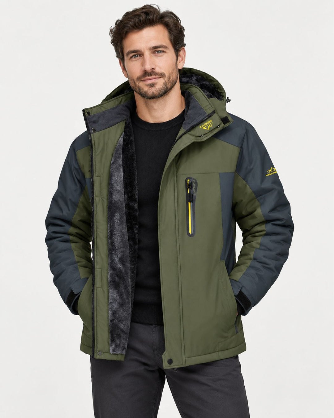 Rowan — Plush-Lined Hooded Winter Jacket