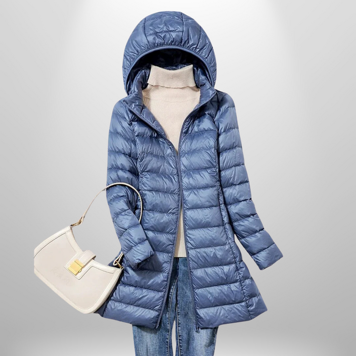 Maison | Lightweight Hooded Puffer Coat