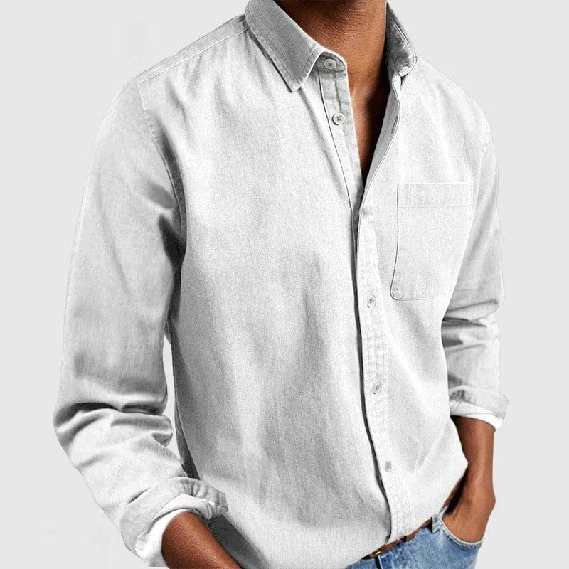 Ronald | Men's Classic Structured Button Up Shirt