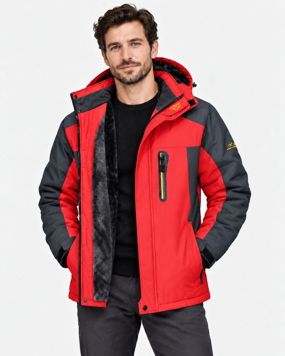Rowan — Plush-Lined Hooded Winter Jacket