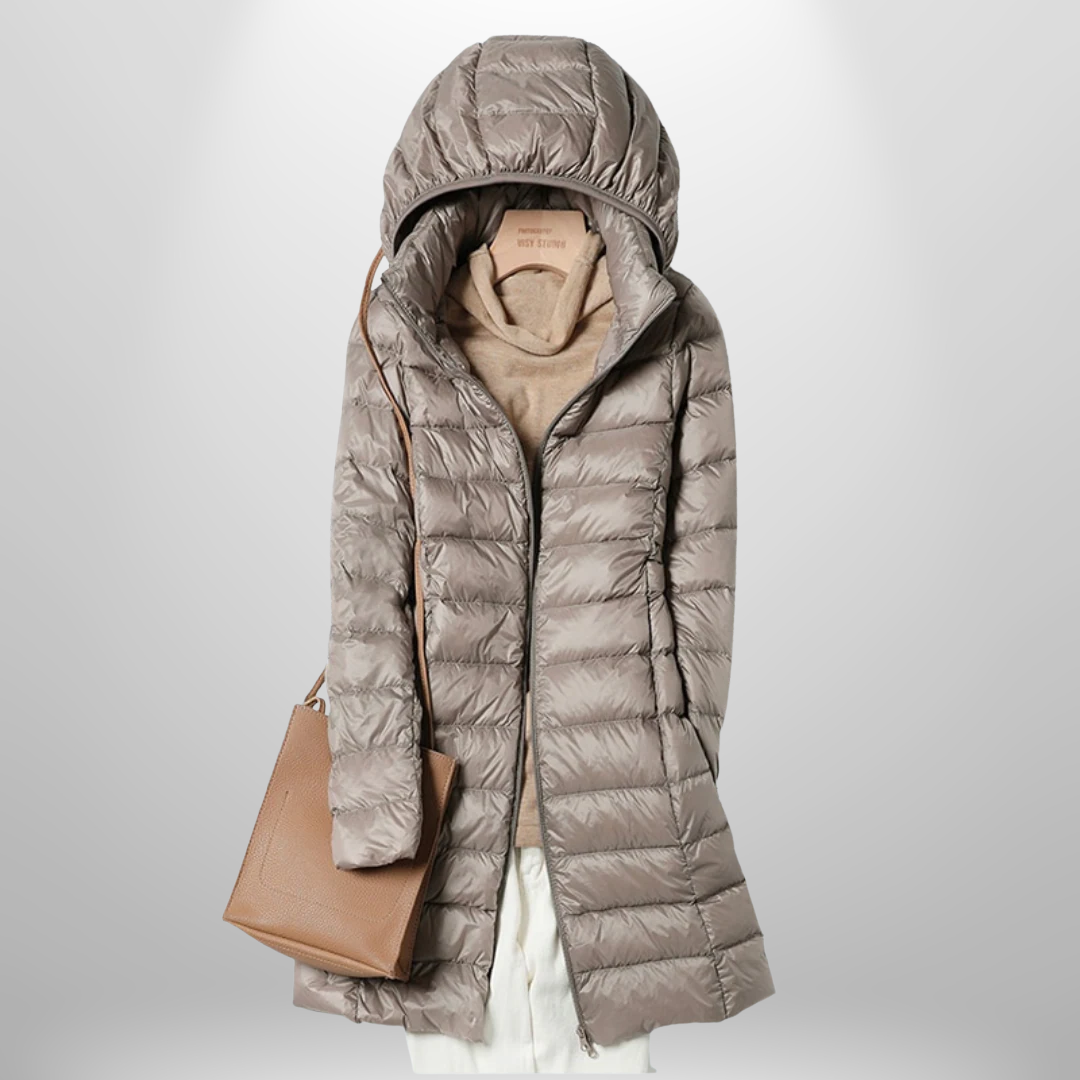 Maison | Lightweight Hooded Puffer Coat