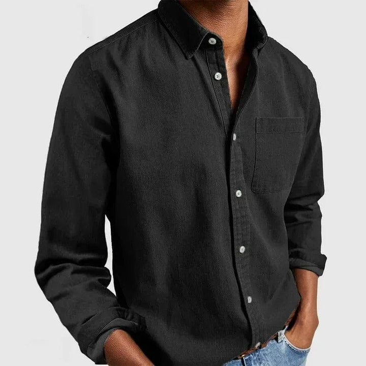 Ronald | Men's Classic Structured Button Up Shirt