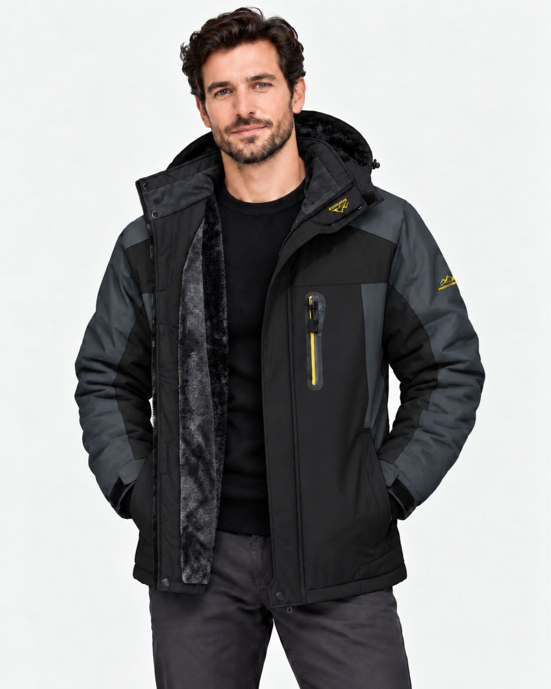 Rowan — Plush-Lined Hooded Winter Jacket