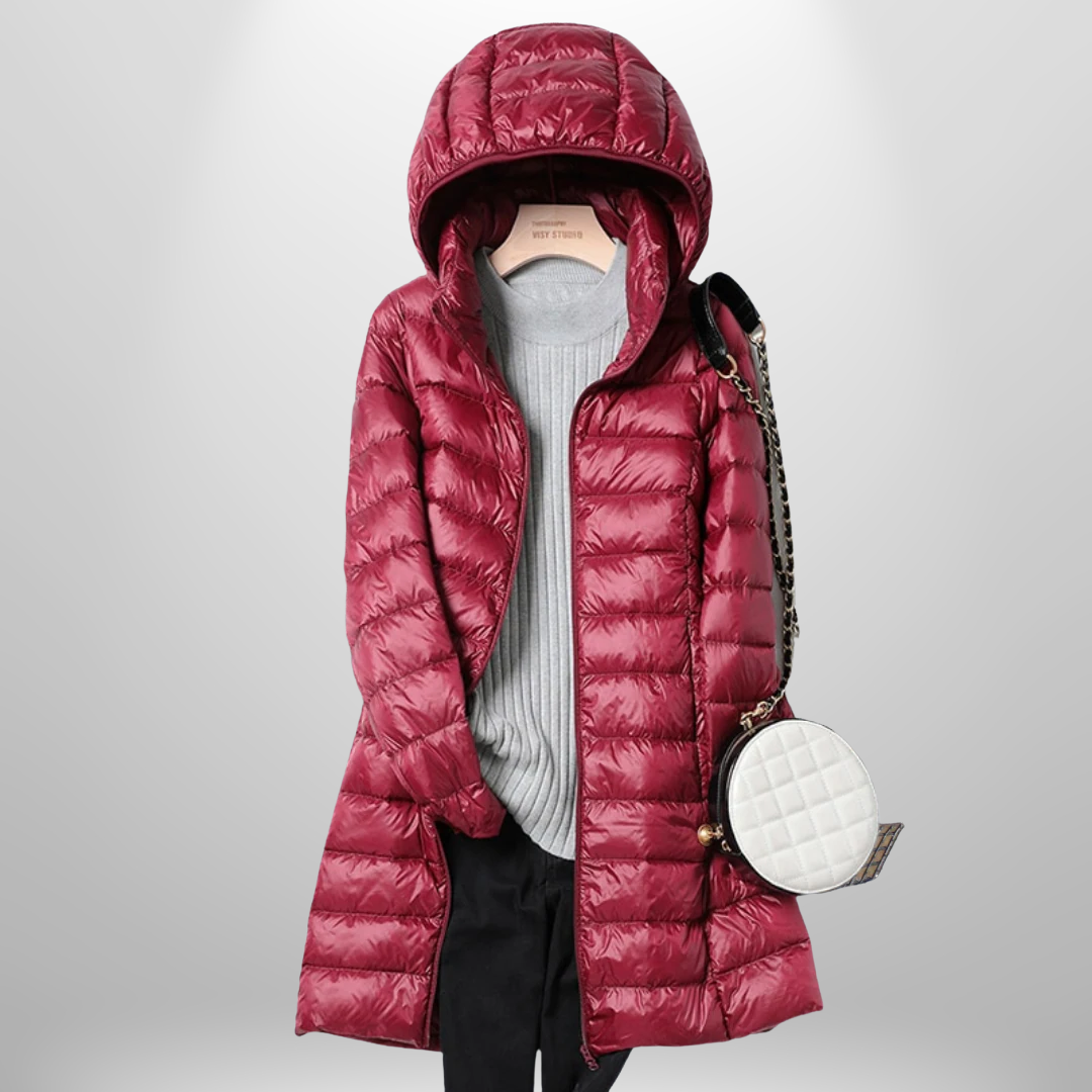 Maison | Lightweight Hooded Puffer Coat
