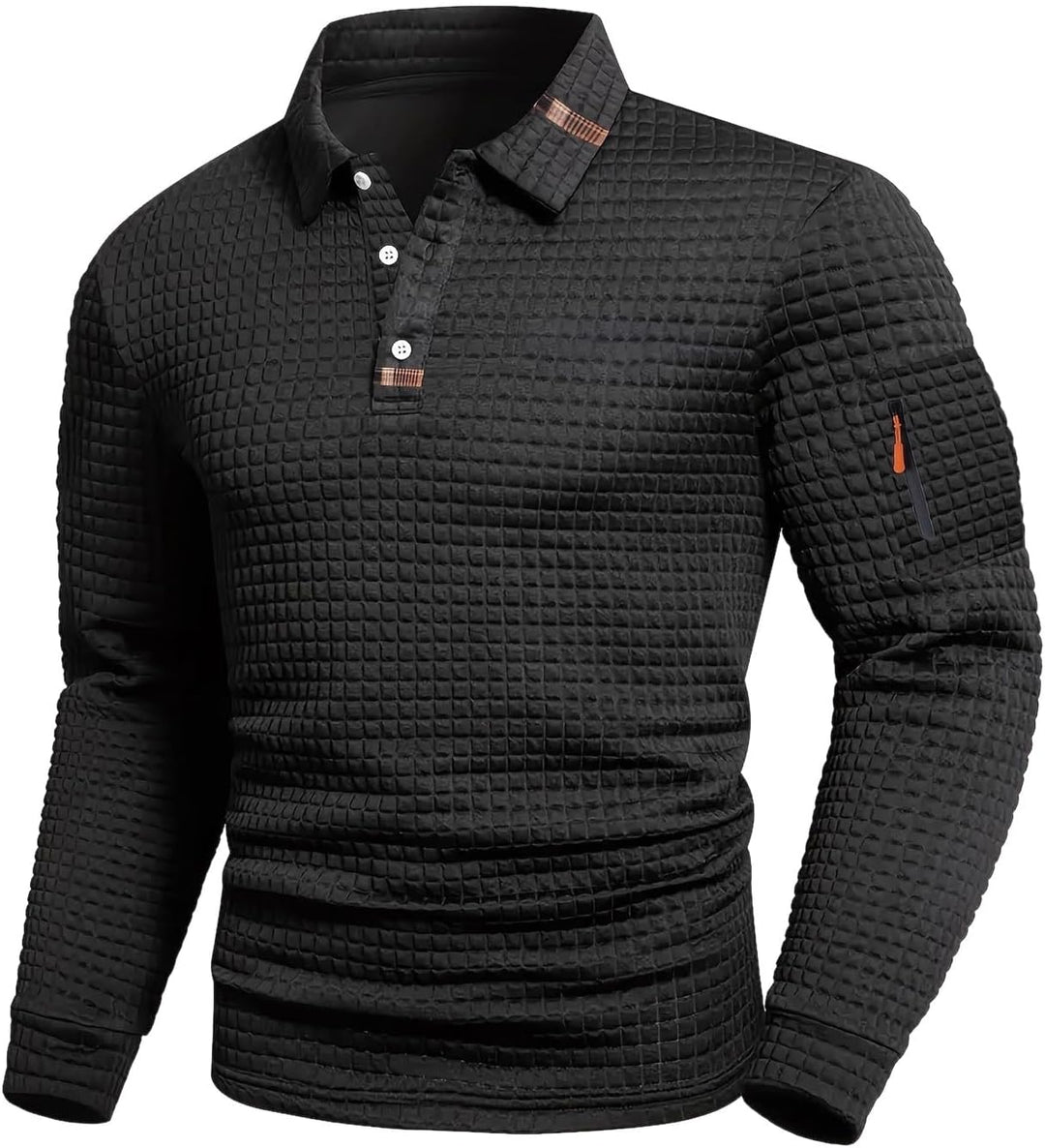 Linden - Women's Textured Polo Shirt — Elegant Comfort