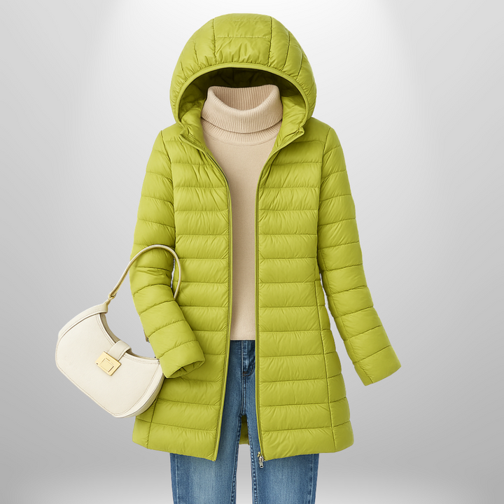 Maison | Lightweight Hooded Puffer Coat