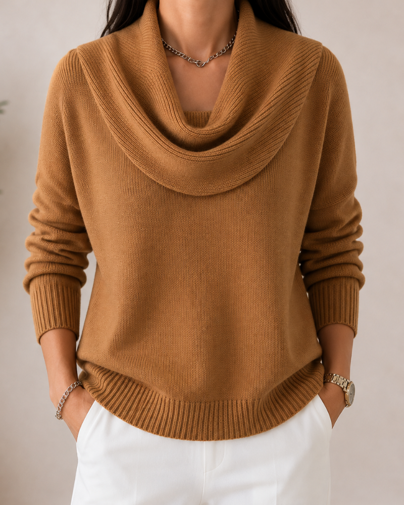CAMILA | Soft Cowl Neck Jumper