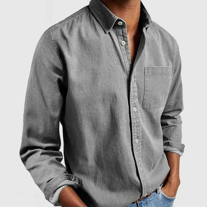 Ronald | Men's Classic Structured Button Up Shirt