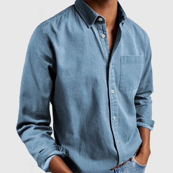 Ronald | Men's Classic Structured Button Up Shirt