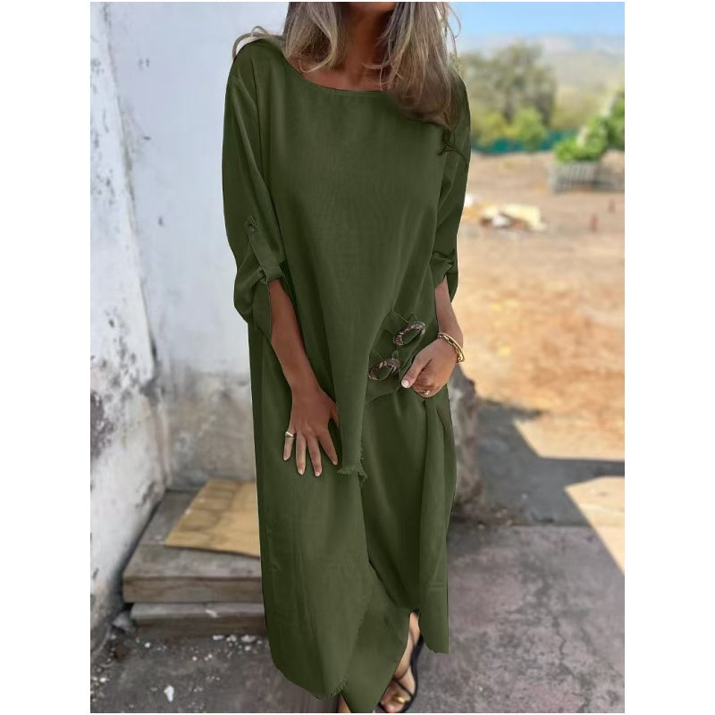 Quivelle™ Elegant Cotton and Linen 2-Piece Set