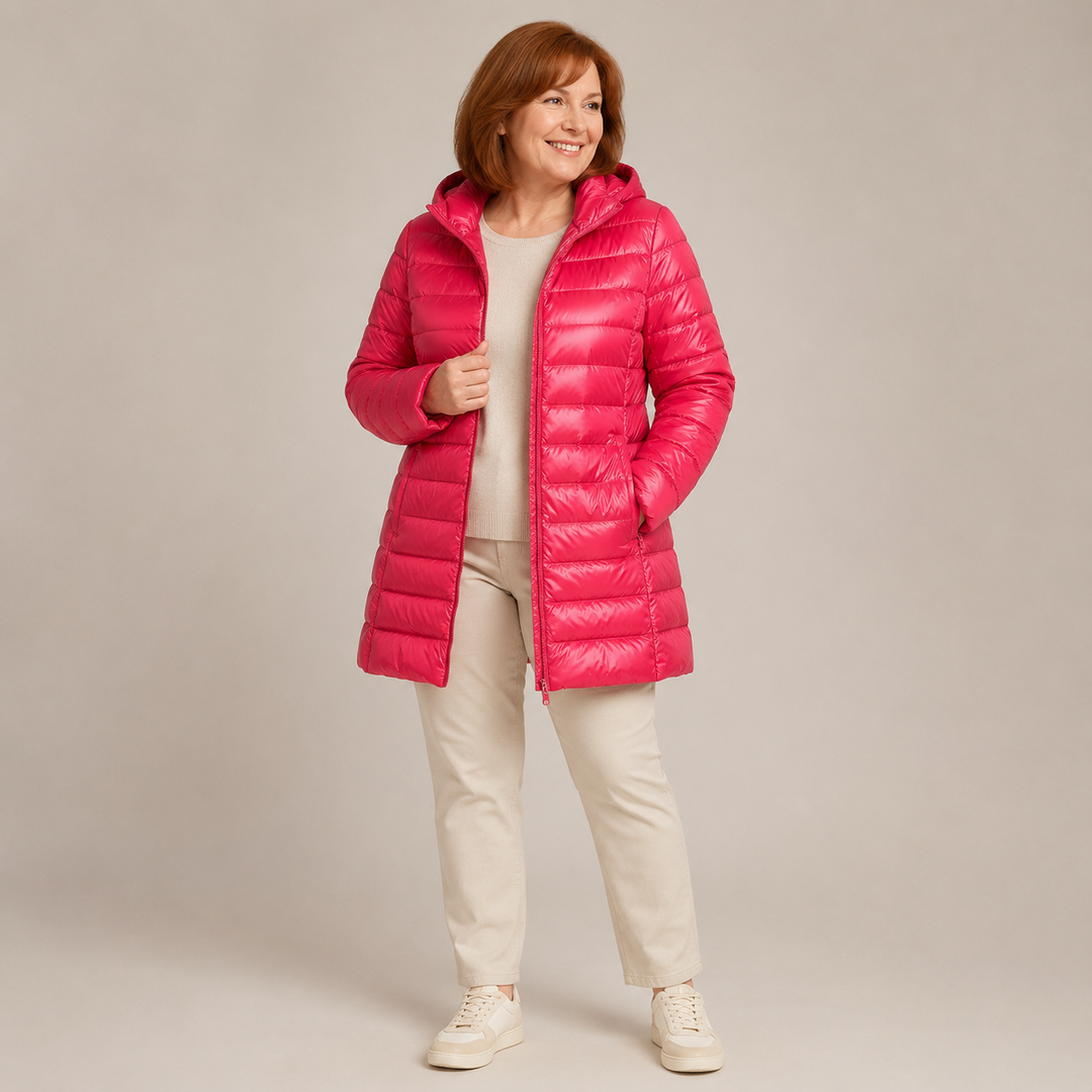 Maison | Lightweight Hooded Puffer Coat