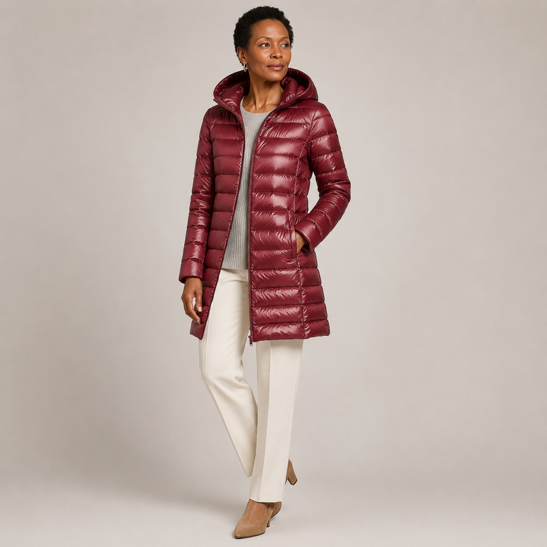 Maison | Lightweight Hooded Puffer Coat