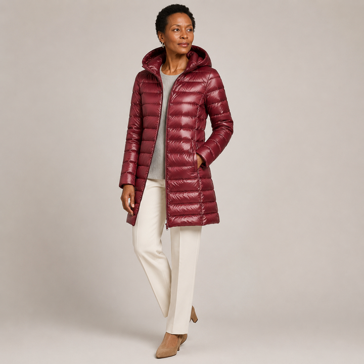 Maison | Lightweight Hooded Puffer Coat