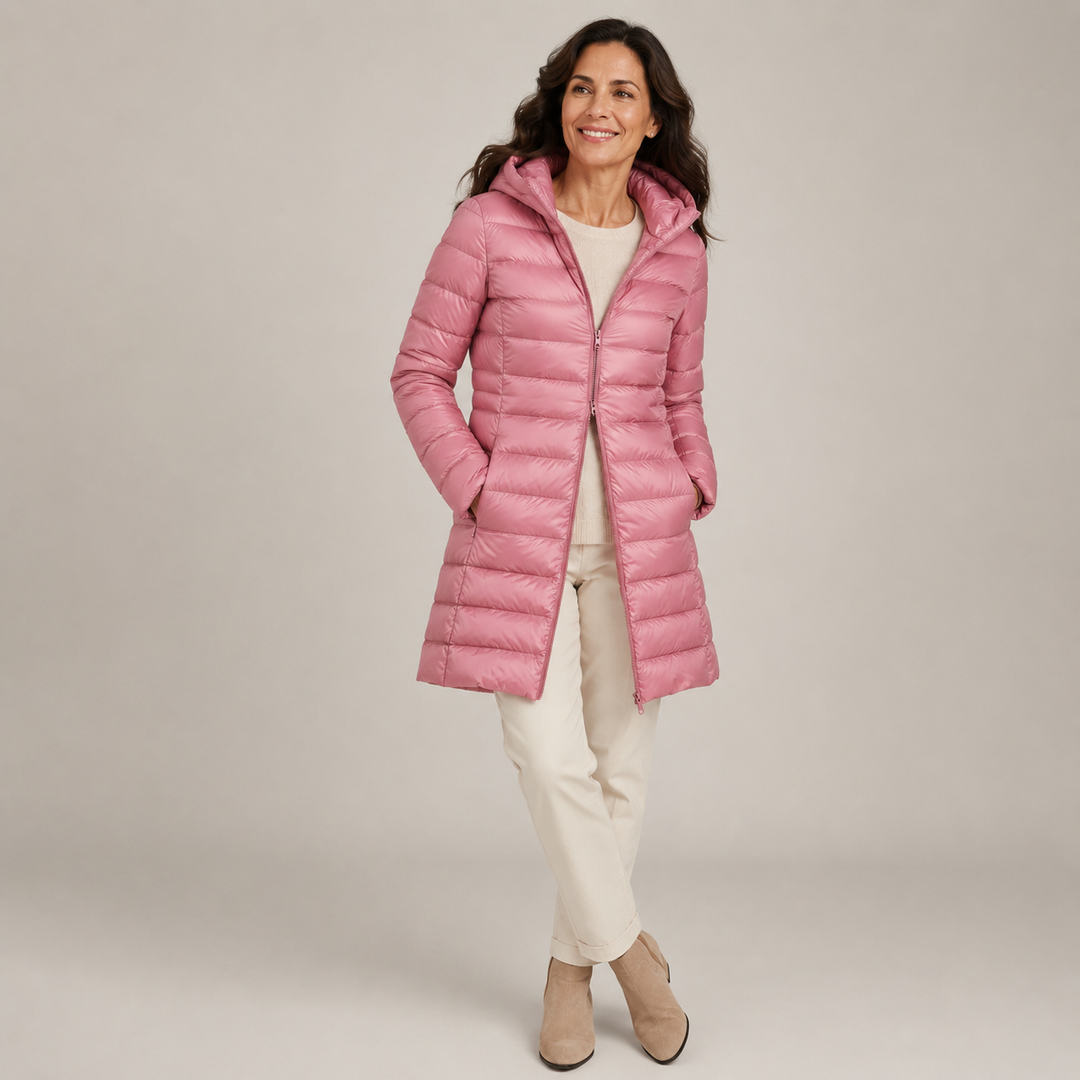 Maison | Lightweight Hooded Puffer Coat