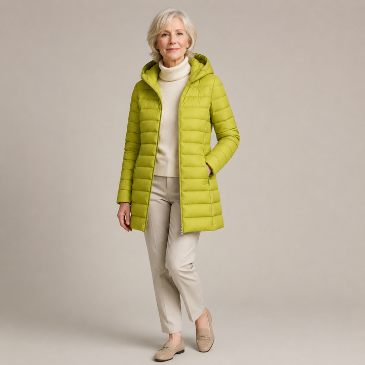 Maison | Lightweight Hooded Puffer Coat