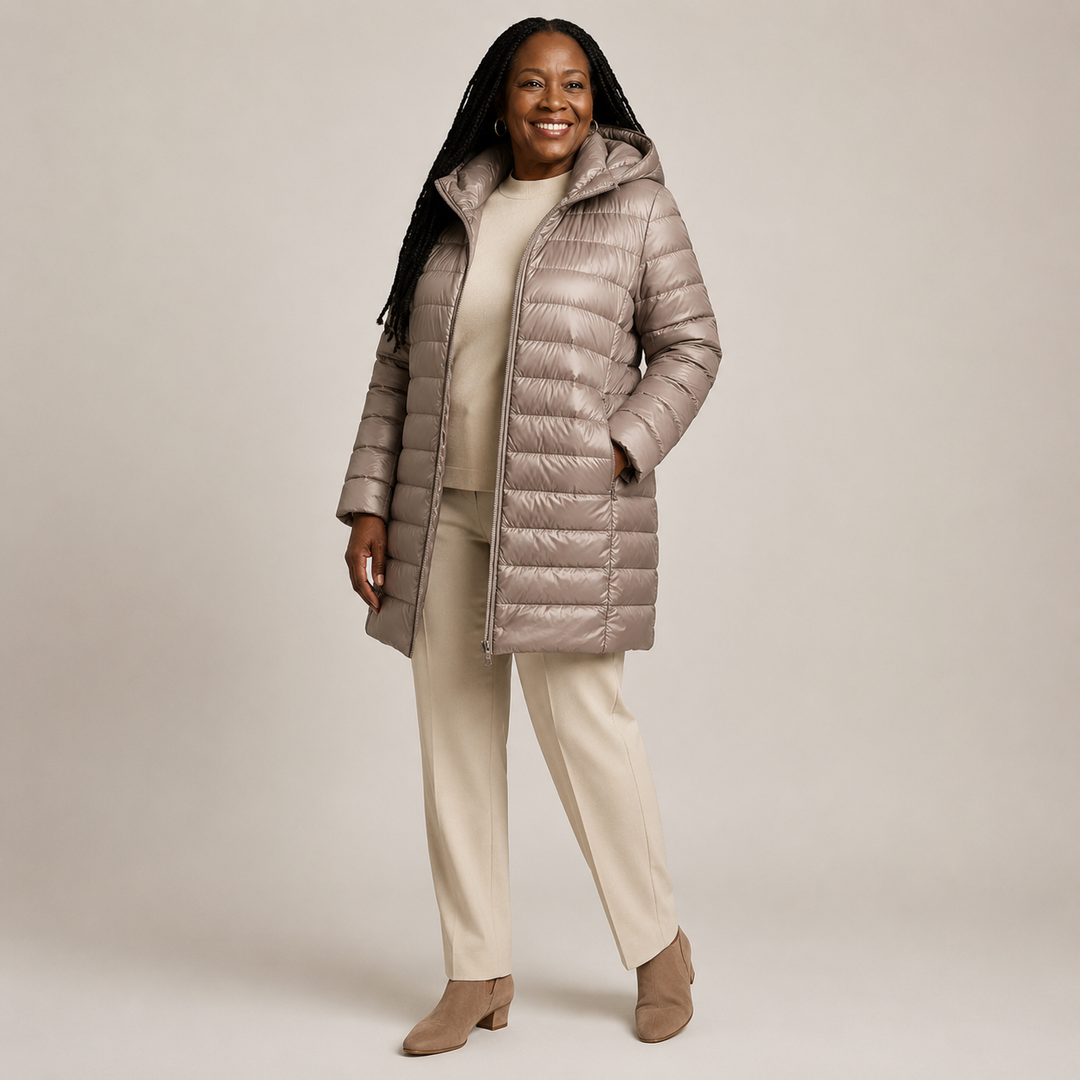 Maison | Lightweight Hooded Puffer Coat