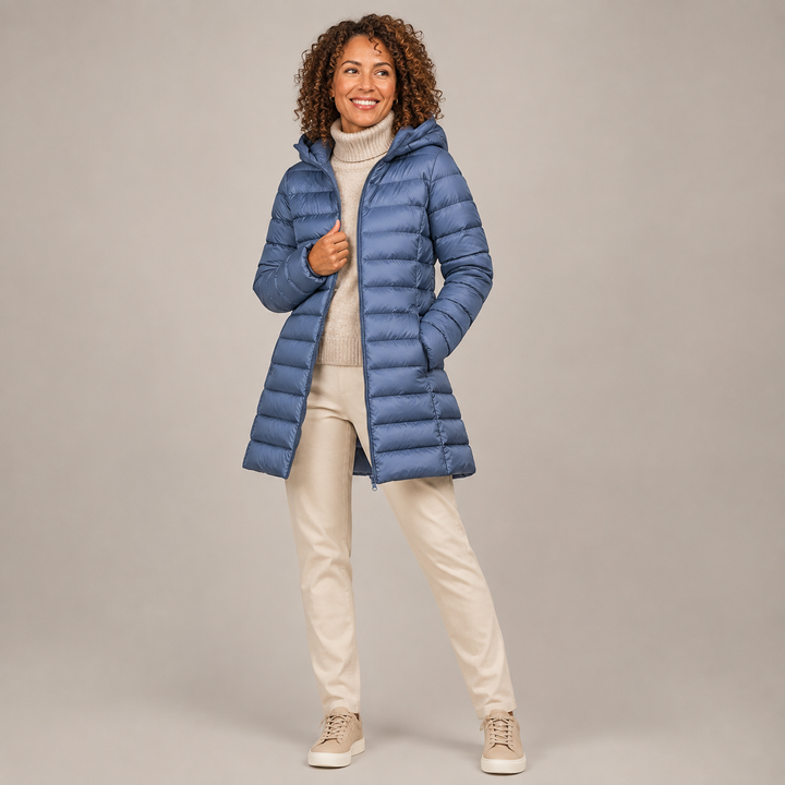 Maison | Lightweight Hooded Puffer Coat